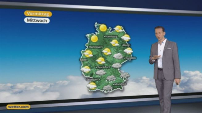 go to Das Wetter in Deutschland am 22. März 2017