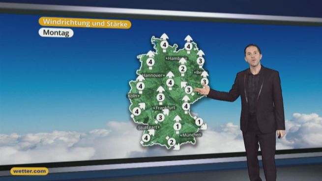 go to Das Wetter in Deutschland am 27. Februar 2017