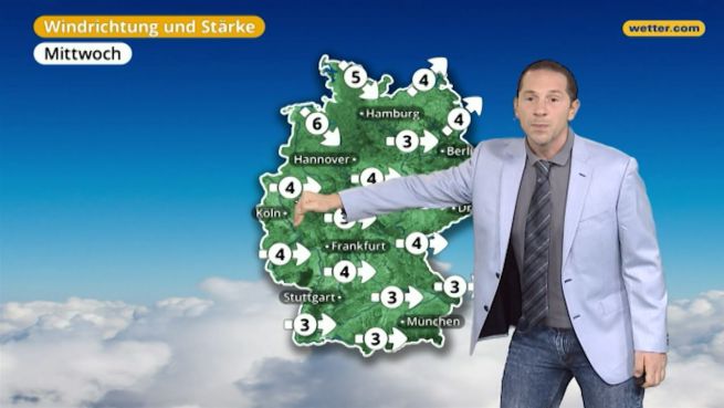 go to Das Wetter in Deutschland am 06. September 2017