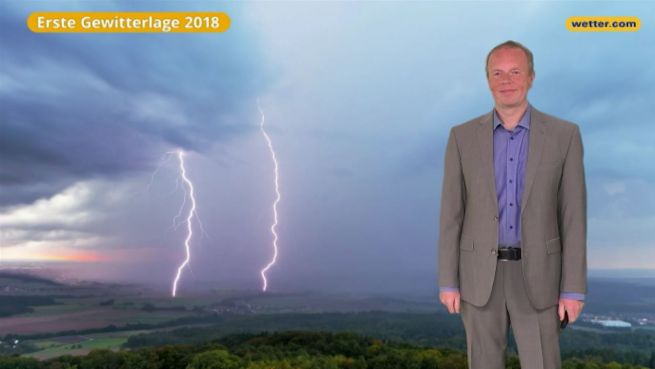 go to Das Wetter in Deutschland am 4. April 2018