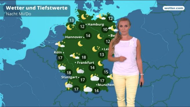 go to Das Wetter in Deutschland am 6. Juni 2018
