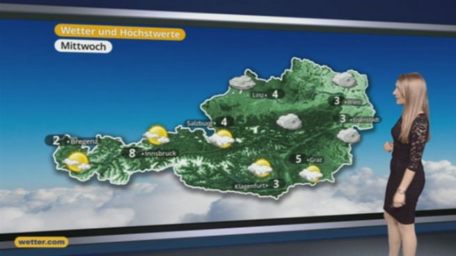 go to Das Wetter in Deutschland am 14. Dezember 2016