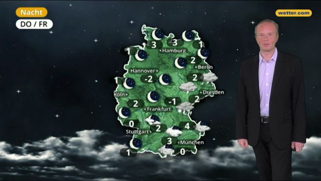 go to Das Wetter in Deutschland am 5. April 2018