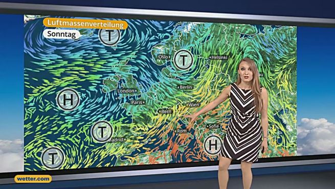 go to Das Wetter in Deutschland am 16. April 2016