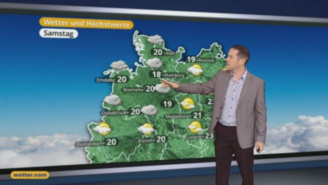 go to Das Wetter in Deutschland am 16. Juli 2016