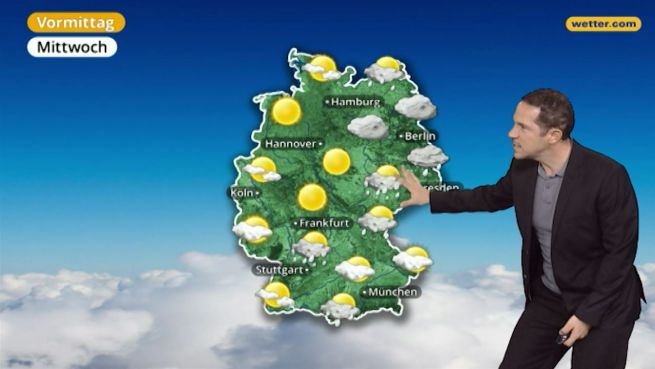go to Das Wetter in Deutschland am 16. August 2017