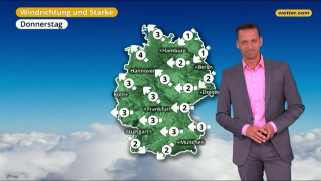 go to Das Wetter in Deutschland am 19. April 2018
