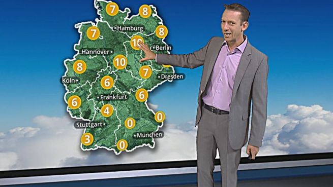 go to Das Wetter in Deutschland am 09. April 2016