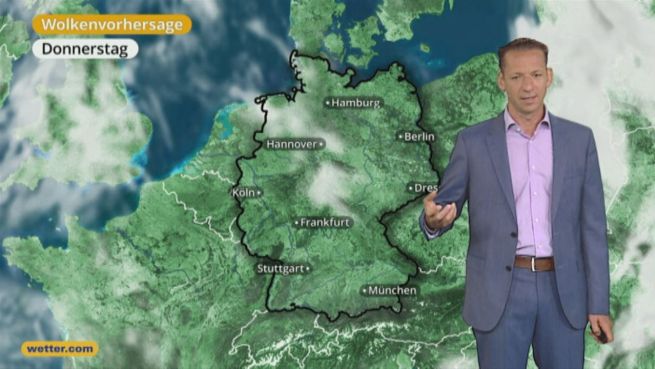 go to Das Wetter in Deutschland am 13. Juli 2017