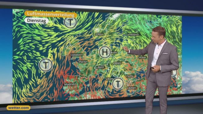 go to Das Wetter in Deutschland am 06. September 2016