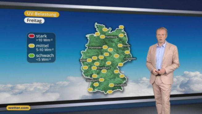 go to Das Wetter in Deutschland am 09. September 2016