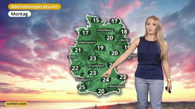 go to Das Wetter in Deutschland am 26. Juni 2017