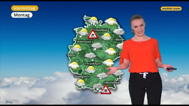 go to Das Wetter in Deutschland am 12. Februar 2018