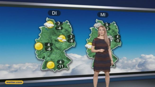 go to Das Wetter in Deutschland am 29. November 2016