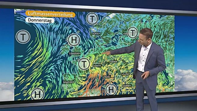 go to Das Wetter in Deutschland am 31. März 2016