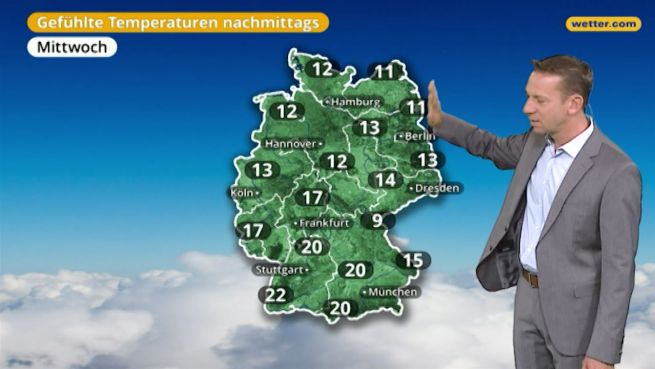 go to Das Wetter in Deutschland am 11. Oktober 2017