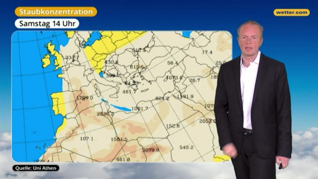go to Das Wetter in Deutschland am 7. April 2018