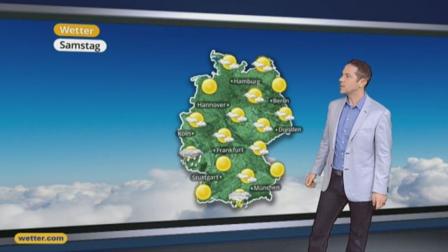 go to Das Wetter in Deutschland am 10. September 2016