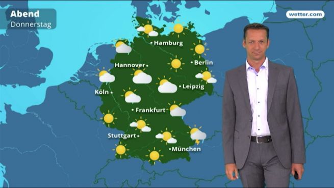 go to Das Wetter in Deutschland am 24. Mai 2018