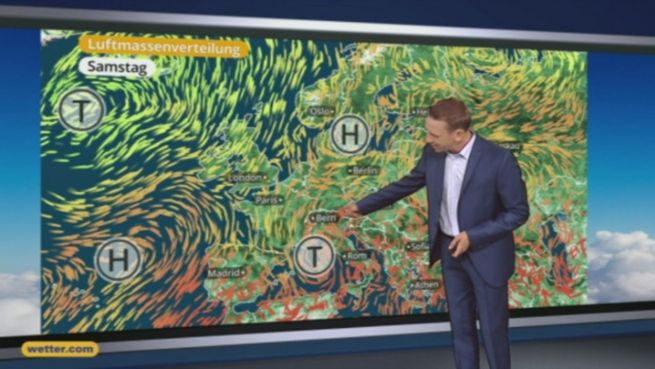 go to Das Wetter in Deutschland am 23. Juli 2016
