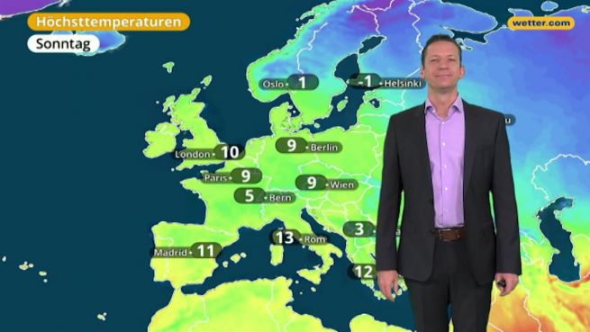 go to Das Wetter in Deutschland am 24. Dezember 2017