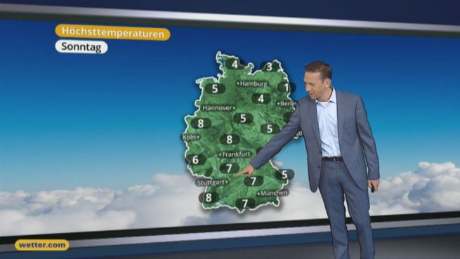 go to Das Wetter in Deutschland am 05. Februar 2017