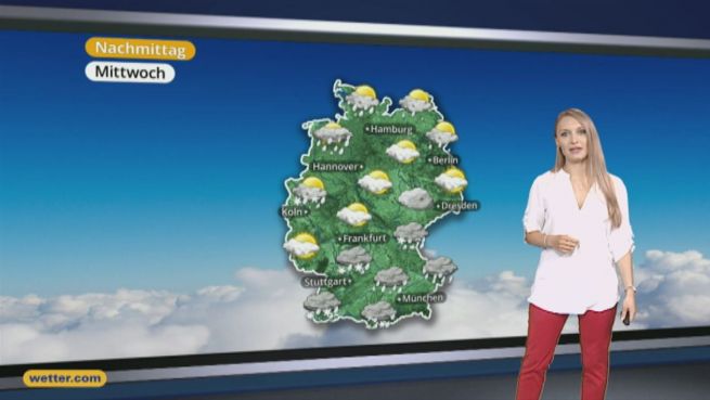 go to Das Wetter in Deutschland am 26. April 2017