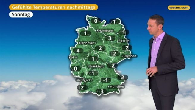 go to Das Wetter in Deutschland am 18. Februar 2018