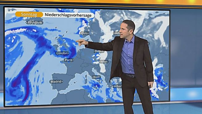 go to Das Wetter in Deutschland am 24. Januar 2016