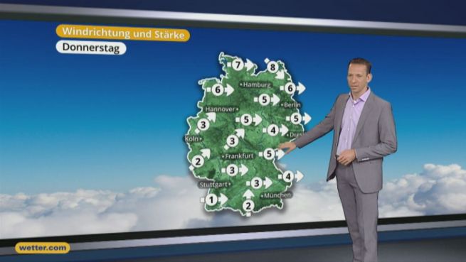 go to Das Wetter in Deutschland am 01. Dezember 2016