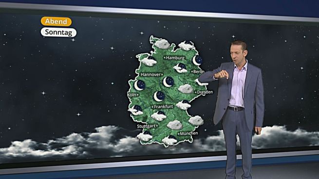 go to Das Wetter in Deutschland am 13. März 2016