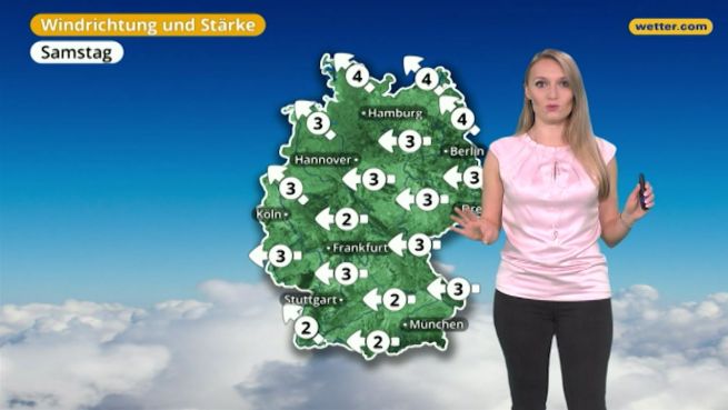 go to Das Wetter in Deutschland am 13. Januar 2018