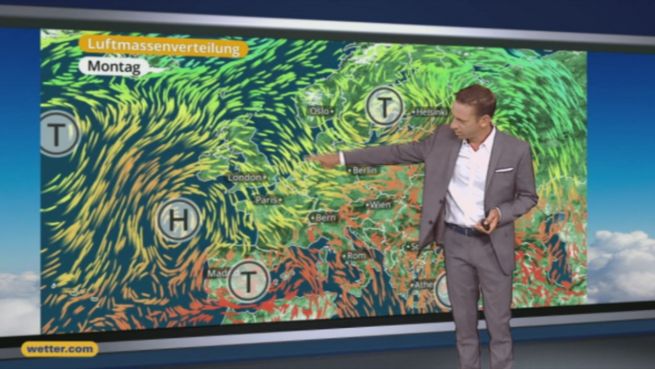 go to Das Wetter in Deutschland am 29. August 2016