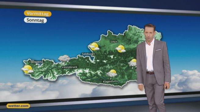 go to Das Wetter in Österreich am 03. Juli 2016