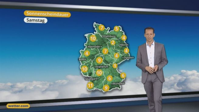 go to Das Wetter in Deutschland am 29. April 2017