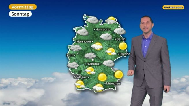 go to Das Wetter in Deutschland am 10. Dezember 2017