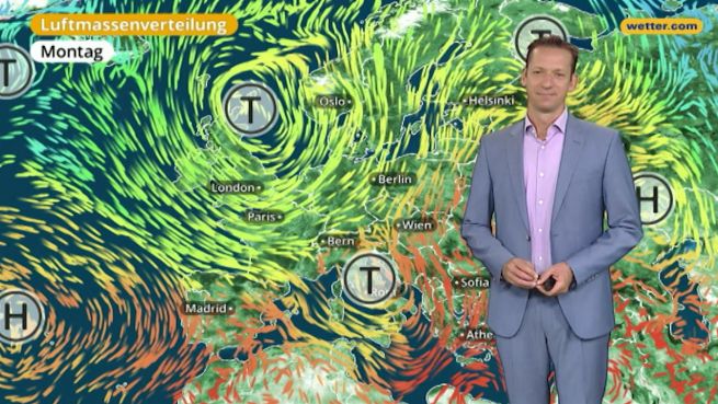 go to Das Wetter in Deutschland am 11. September 2017