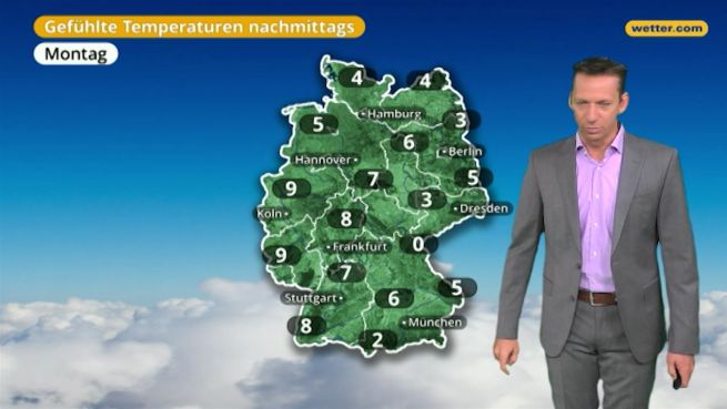 go to Das Wetter in Deutschland am 30. Oktober 2017