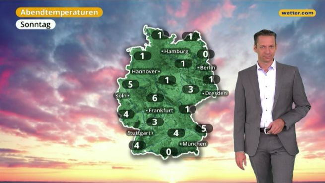 go to Das Wetter in Deutschland am 01. April 2018