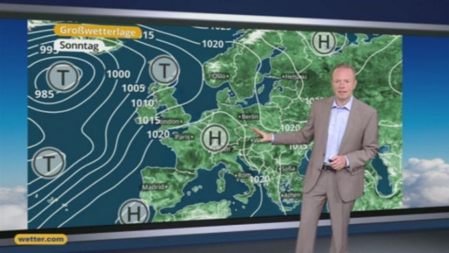 go to Das Wetter in Deutschland am 14. Mai 2017