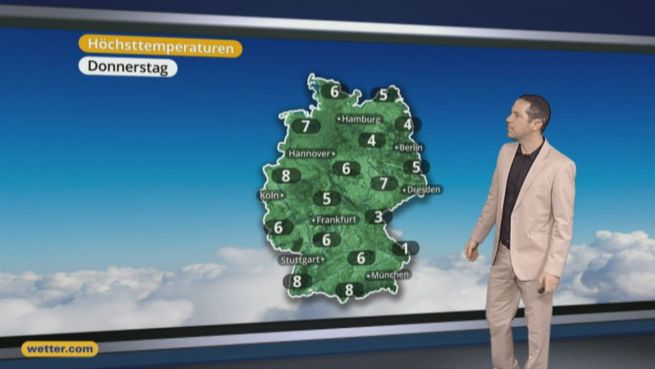 go to Das Wetter in Deutschland am 22. Dezember 2016