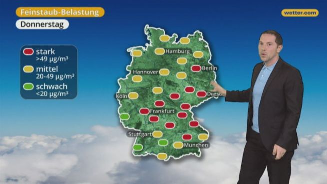 go to Das Wetter in Deutschland am 19. Oktober 2017