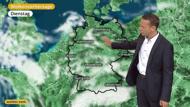 go to Das Wetter in Deutschland am 18. Juli 2017