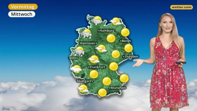 go to Das Wetter in Deutschland am 30. August 2017