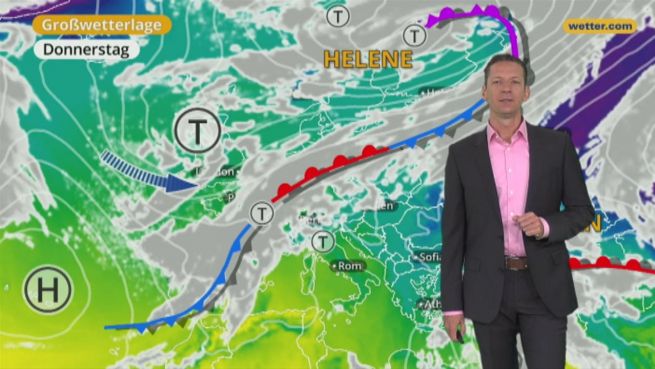 go to Das Wetter in Deutschland am 25. Januar 2018