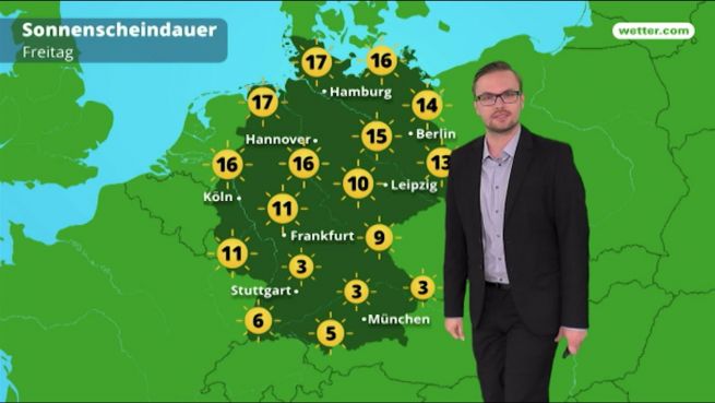 go to Das Wetter in Deutschland am 29. Juni 2018