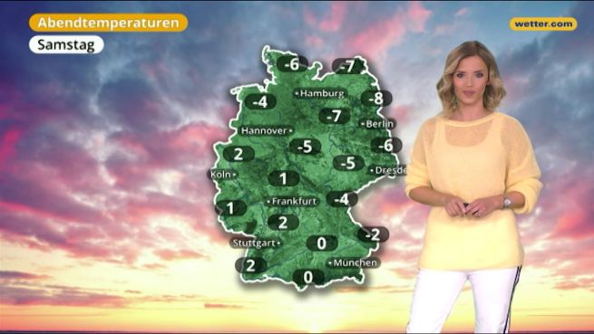 go to Das Wetter in Deutschland am 03. März 2018