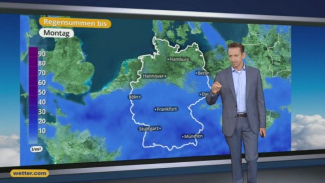 go to Das Wetter für Deutschland am 06. Juni 2016