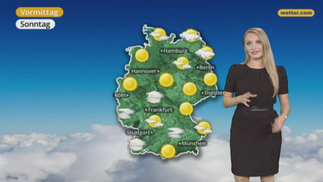 go to Das Wetter in Deutschland am 15. Oktober 2017