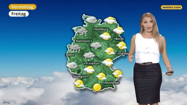 go to Das Wetter in Deutschland am 18. August 2017